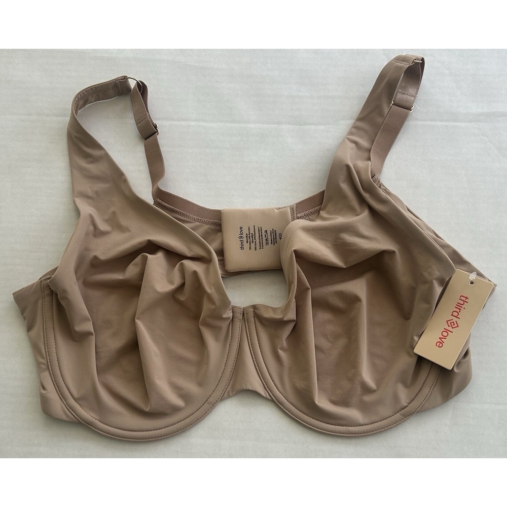 Third Love Micro Fiber Active Bra Size 40D NWT